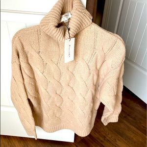 Cashmere turtleneck sweater